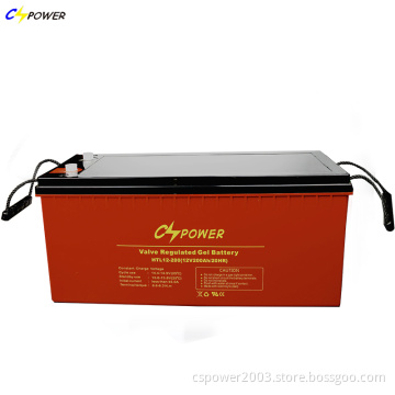 12v 200ah Deep Cycle Gel Battery